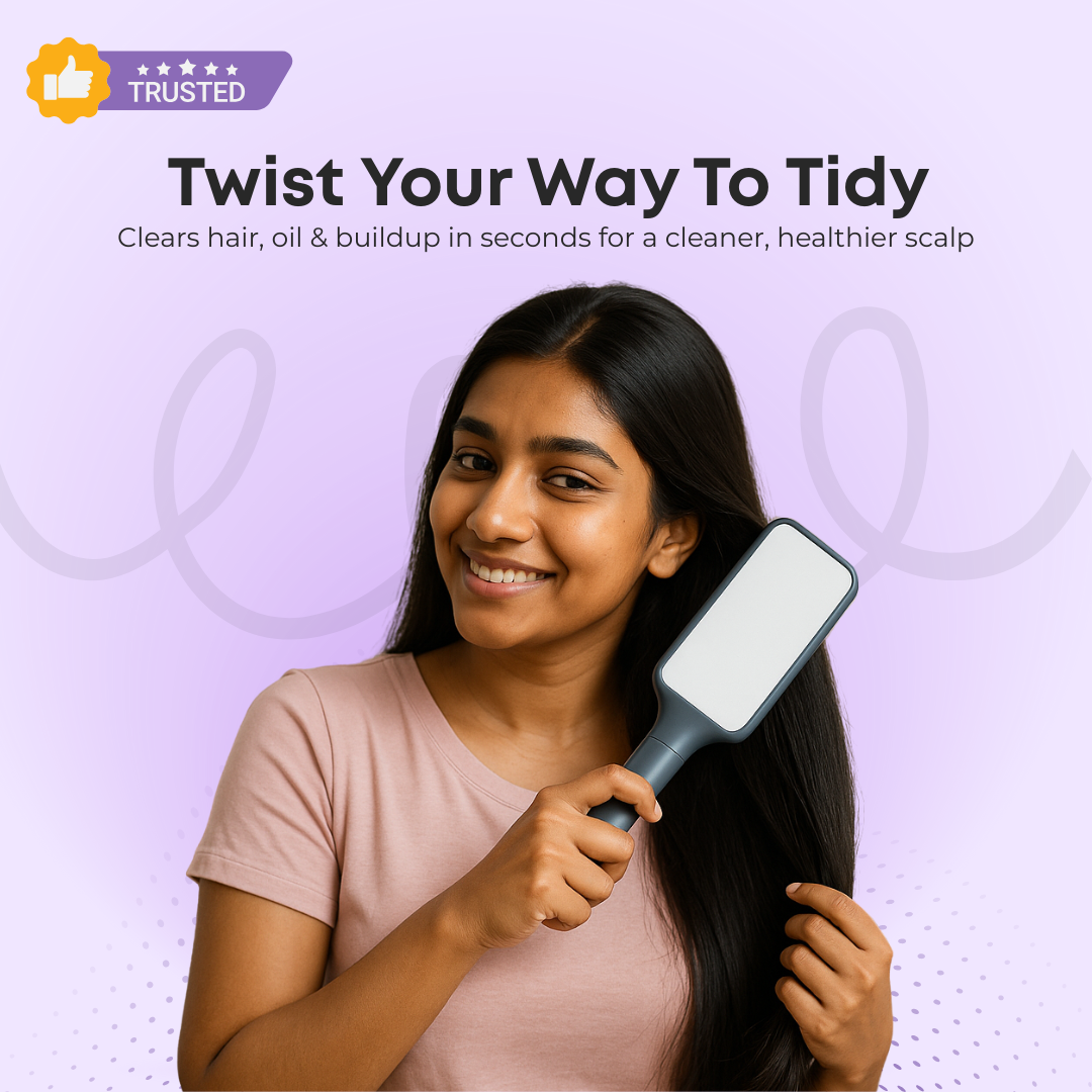 Theracou - Self Cleaning Hair Brush